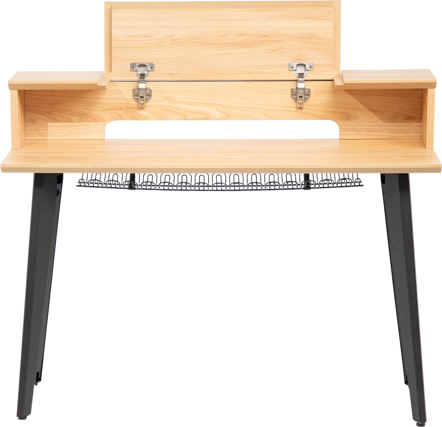 Gator Elite 61-Key Keyboard Table in Maple - Compact & Stylish