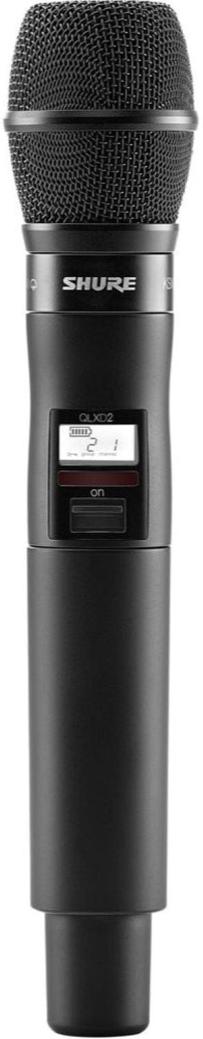 Shure QLXD2/KSM9 Handheld Wireless Microphone Transmitter - V50 Band: Superior Sound for Live Performances