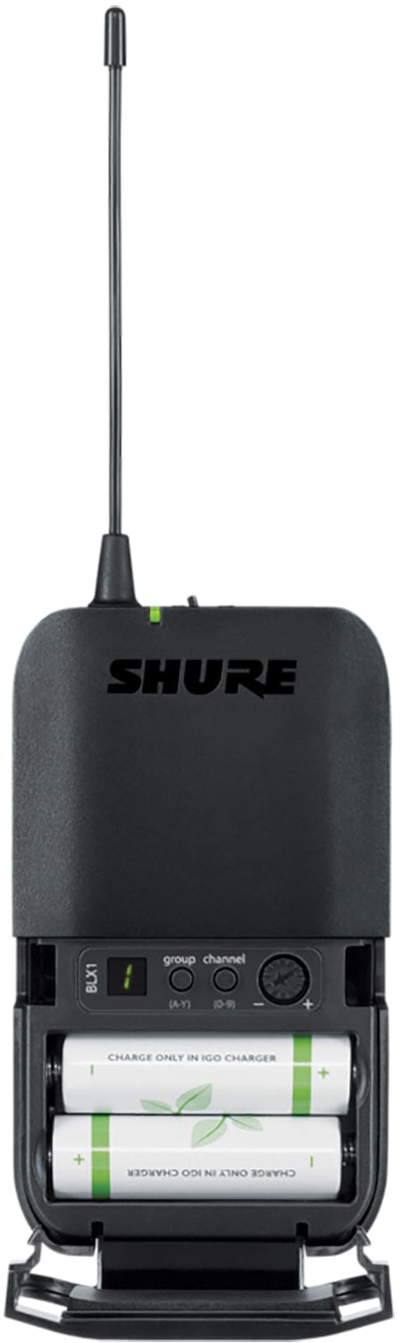 Shure BLX14R Wireless Rack-mount Instrument System - J11 Band: Professional Sound, Easy Setup, Long Battery Life