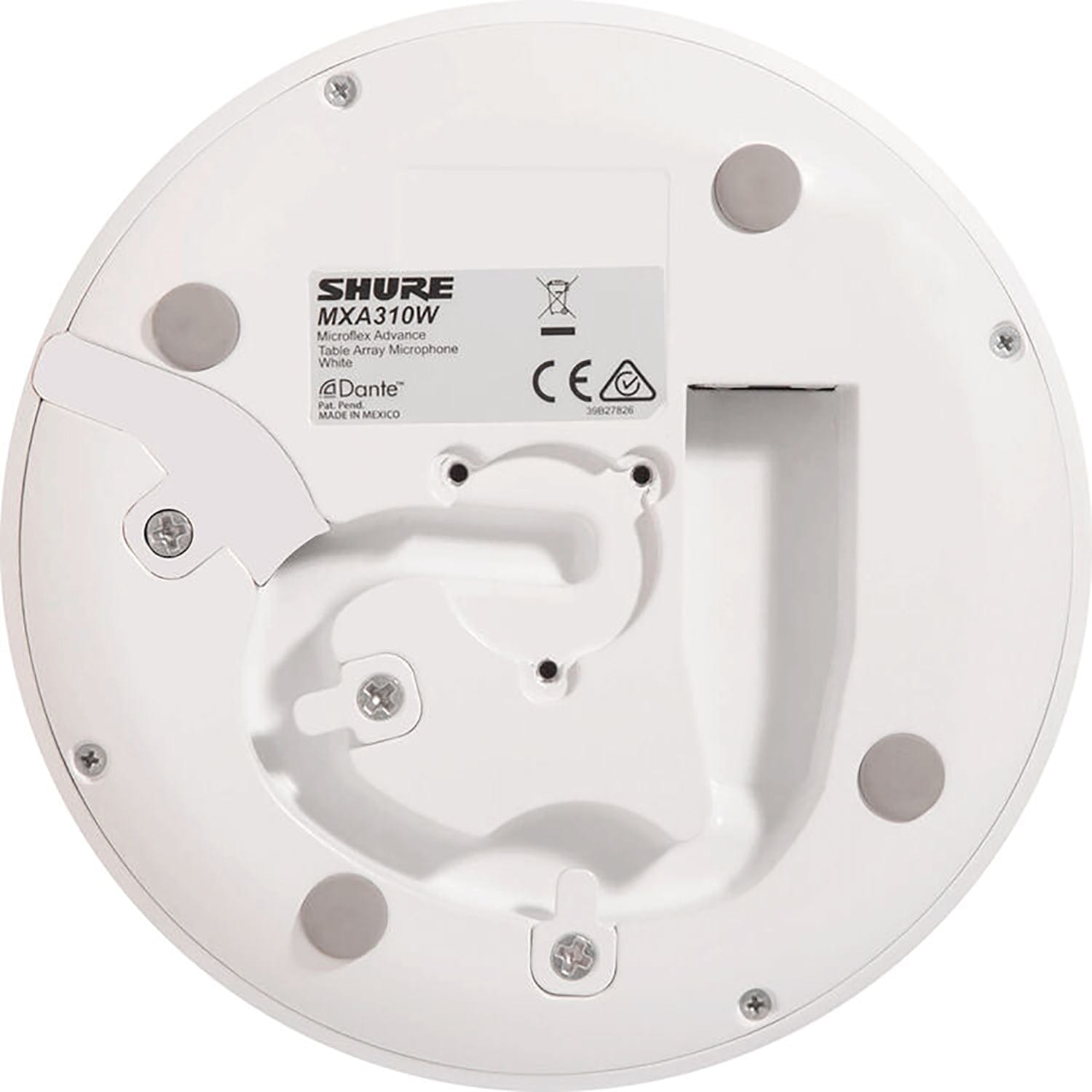 Shure MXA310W-P300-P Conference Bundle - White: The Ultimate Solution for Crystal Clear Audio