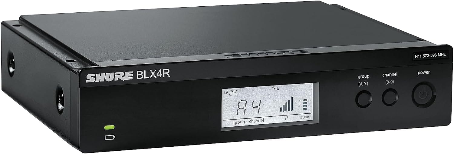 Shure BLX14R Wireless Rack-mount Presenter System - The Ultimate Sound Solution for Presentations