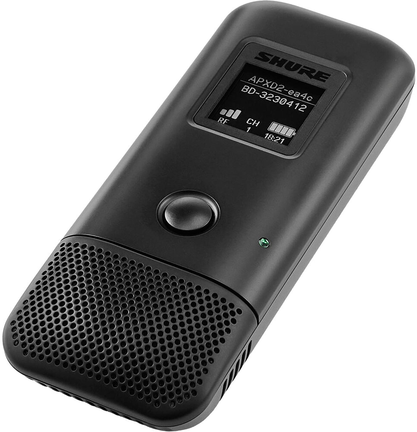 Shure MXW6X/C=-Z10 Boundary Microphone Transmitter for Microflex Systems - Cardioid - Black