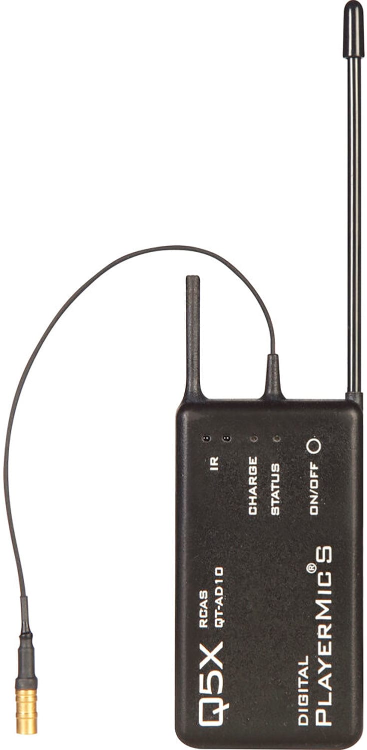 Shure QTAD10PS=-G56 AD10PS Compact PlayerMic Short Transmitter