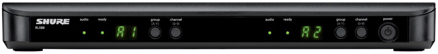 Shure BLX1288 Wireless Combo System - Professional Sound, Long Battery Life