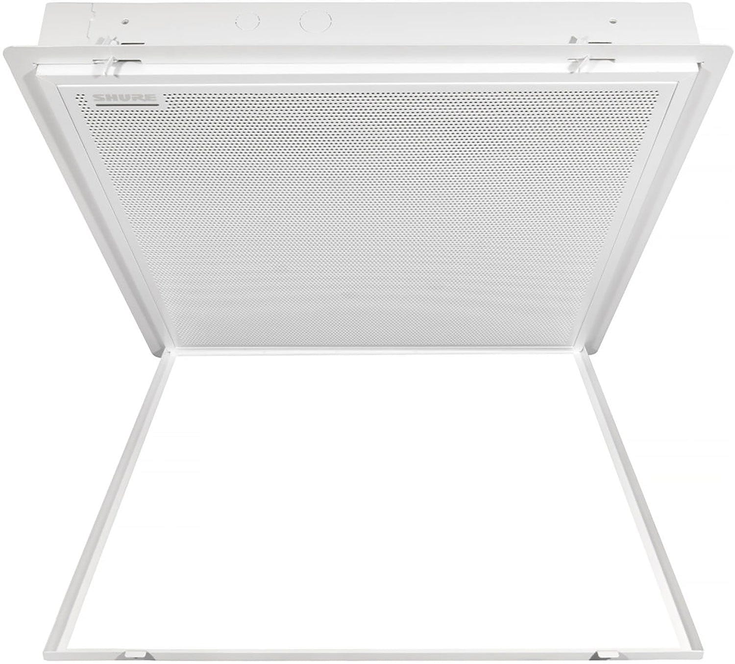 Shure A910-HCM: The Ultimate Hard Ceiling Mount for MXA Array Microphones - White
