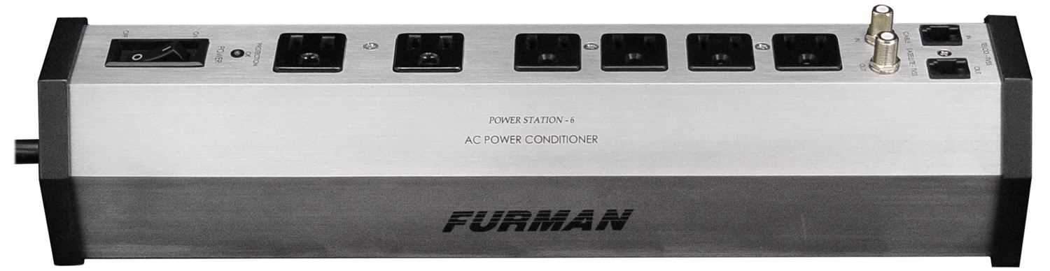 Furman PST6 Pro 6-Outlet Power Strip - Superior Power Protection