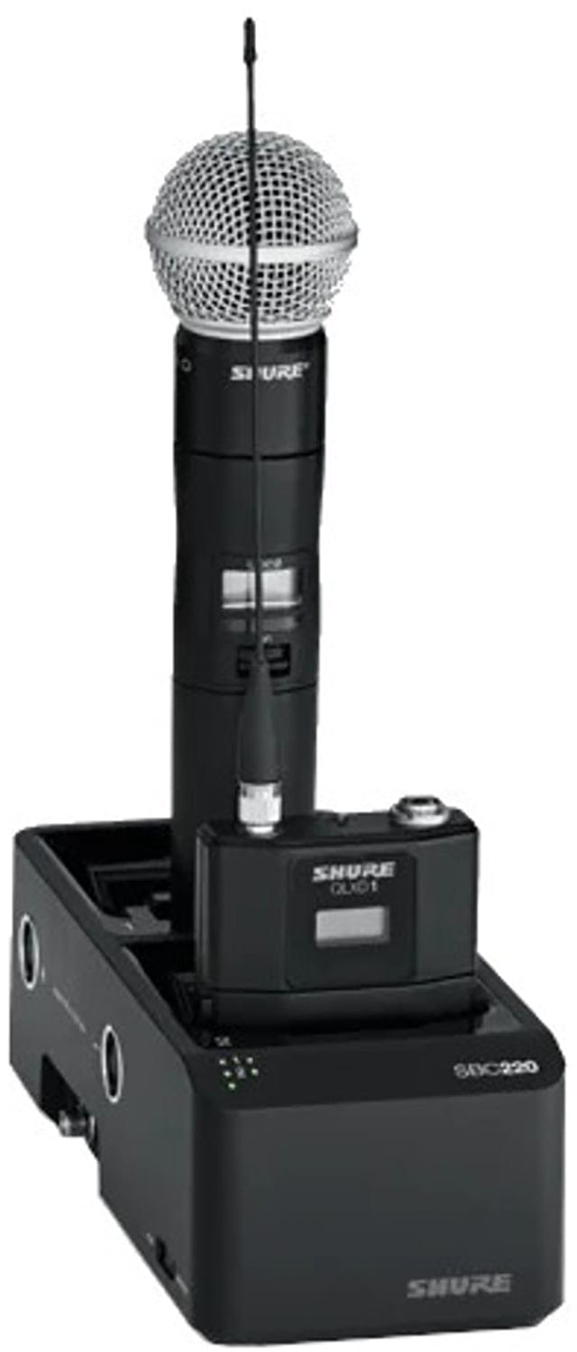 Shure SBC220-US Bay Networked Docking Charging Station - Keep Your Gear Powered Up!