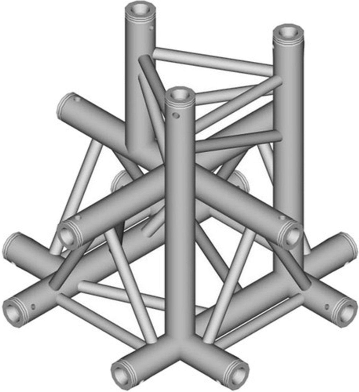 Global Truss TR-4101-D 5-Way Cross-Junction - Ideal for DJs and Events