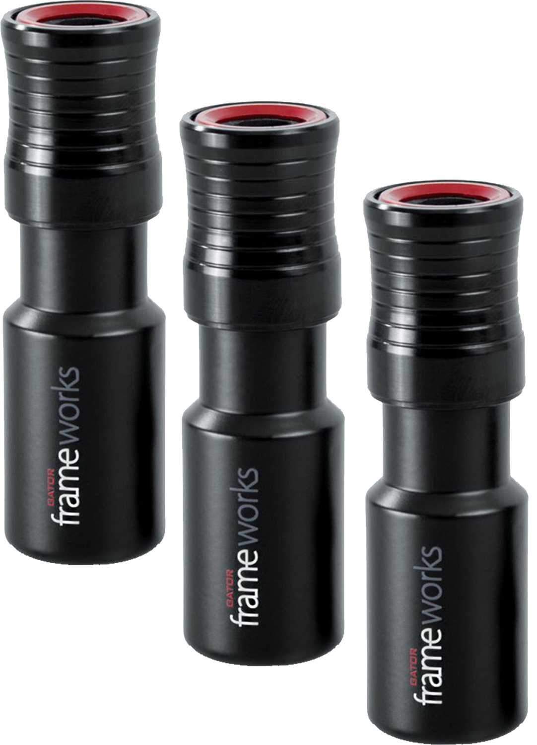 Gator Frameworks 3-Pack Quick Release Mic Attachments - Effortless Setup for Every Performance