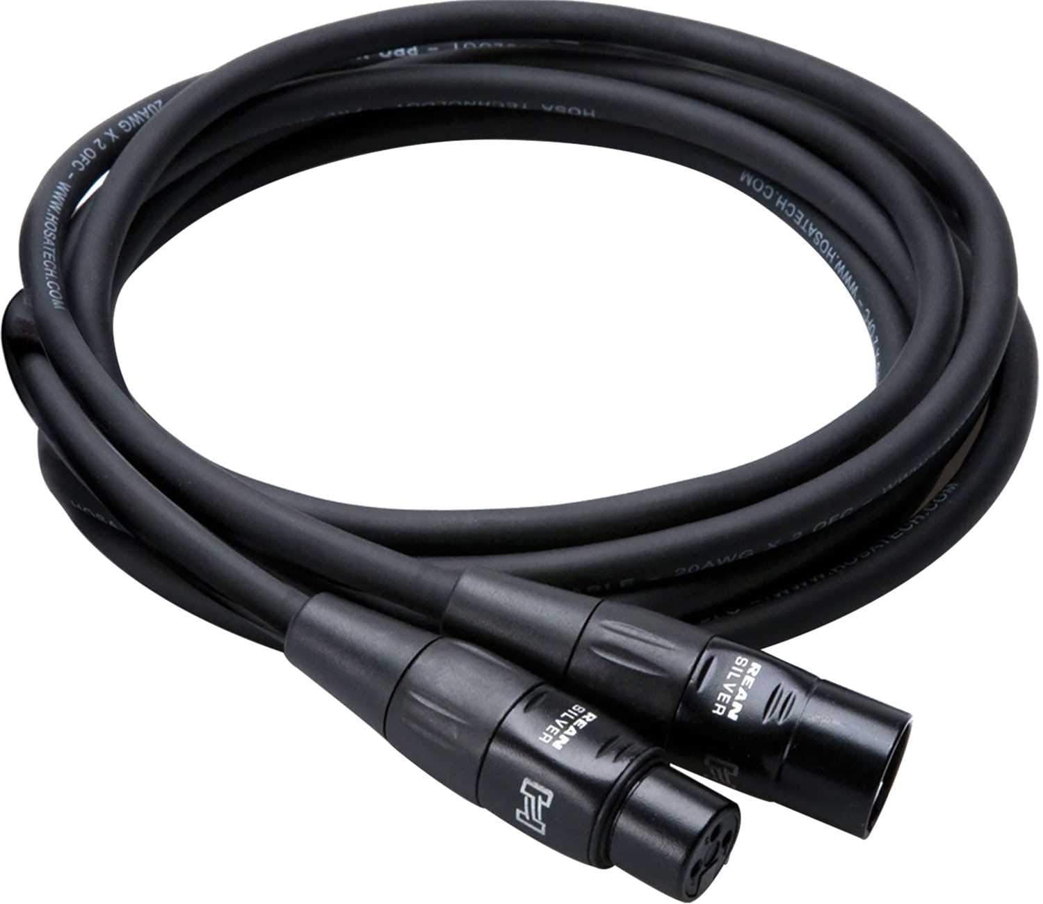 Hosa HMIC-100 100Ft Rean XLR Mic Cable 2-Pack - The Ultimate Mic Cable Bundle for Exceptional Sound