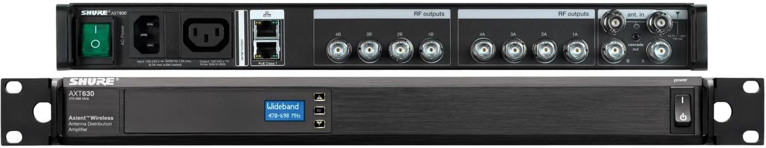 Shure AXT630US Axient Antenna Distribution System - Superior Signal Management