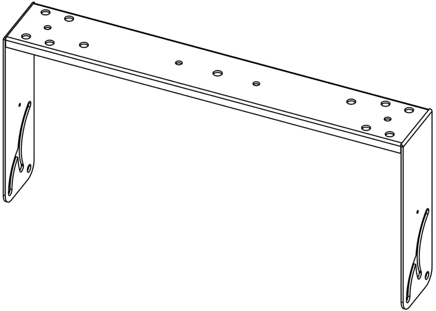 D&B Audiotechnik YP Series Horizontal Mounting Bracket - Z5398.000