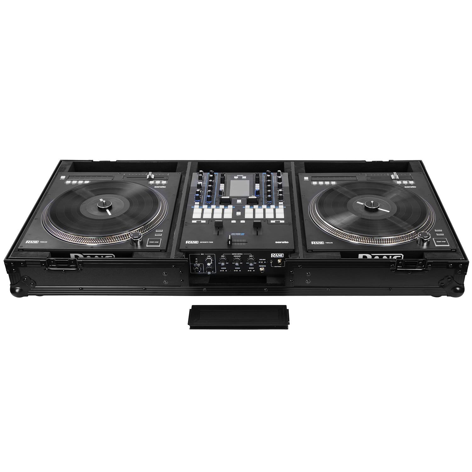 Odyssey FZRANE1272WBL Black Label DJ Coffin for Rane 72 & 12 - The Ultimate DJ Gear Protector