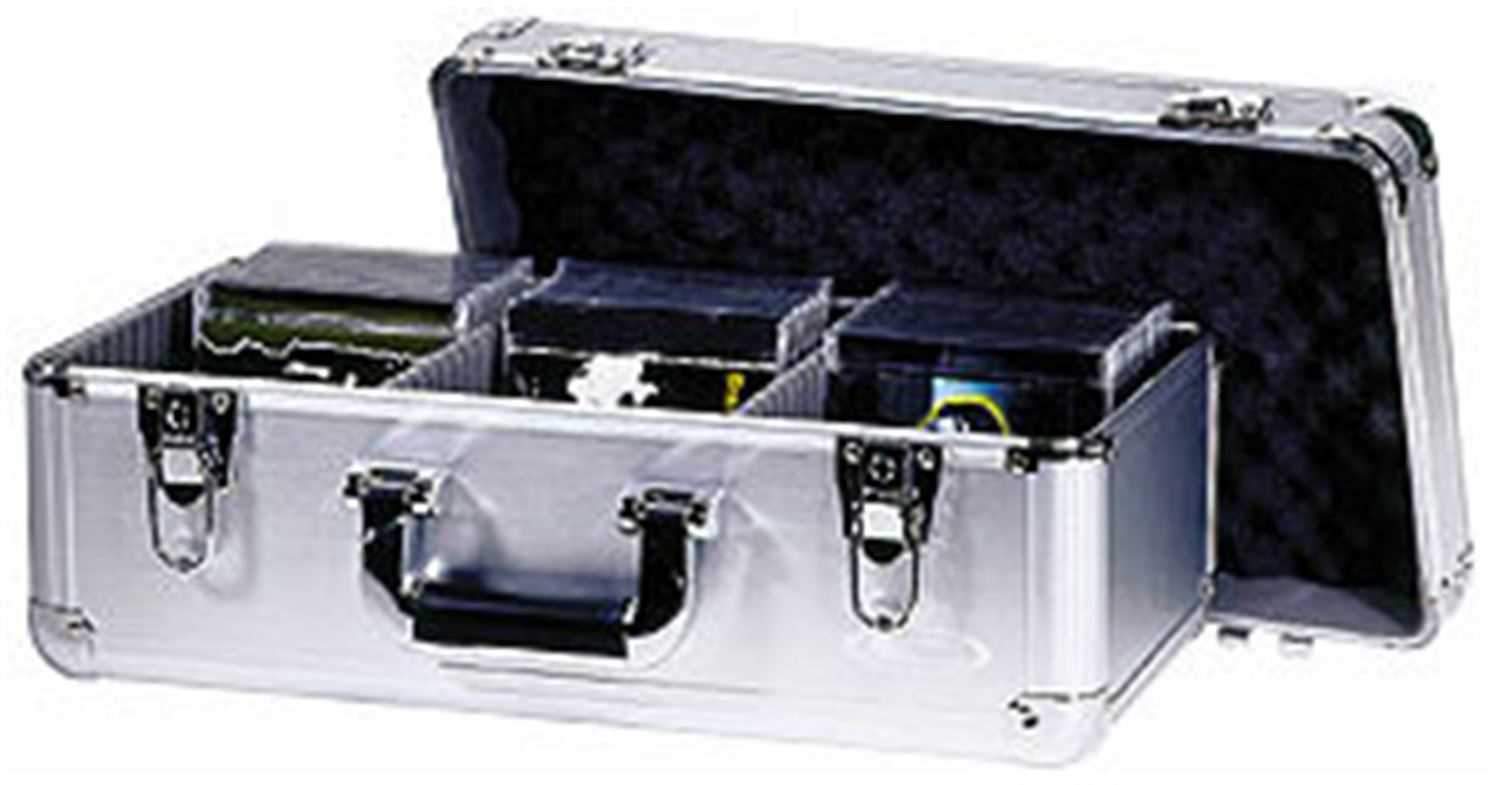 Prosound Silver CD Case - Holds 200 CD Sleeves