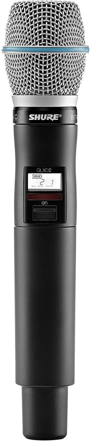 Shure QLXD2/B87A Handheld Transmitter - Your Ultimate Vocal Companion (H50 Band)
