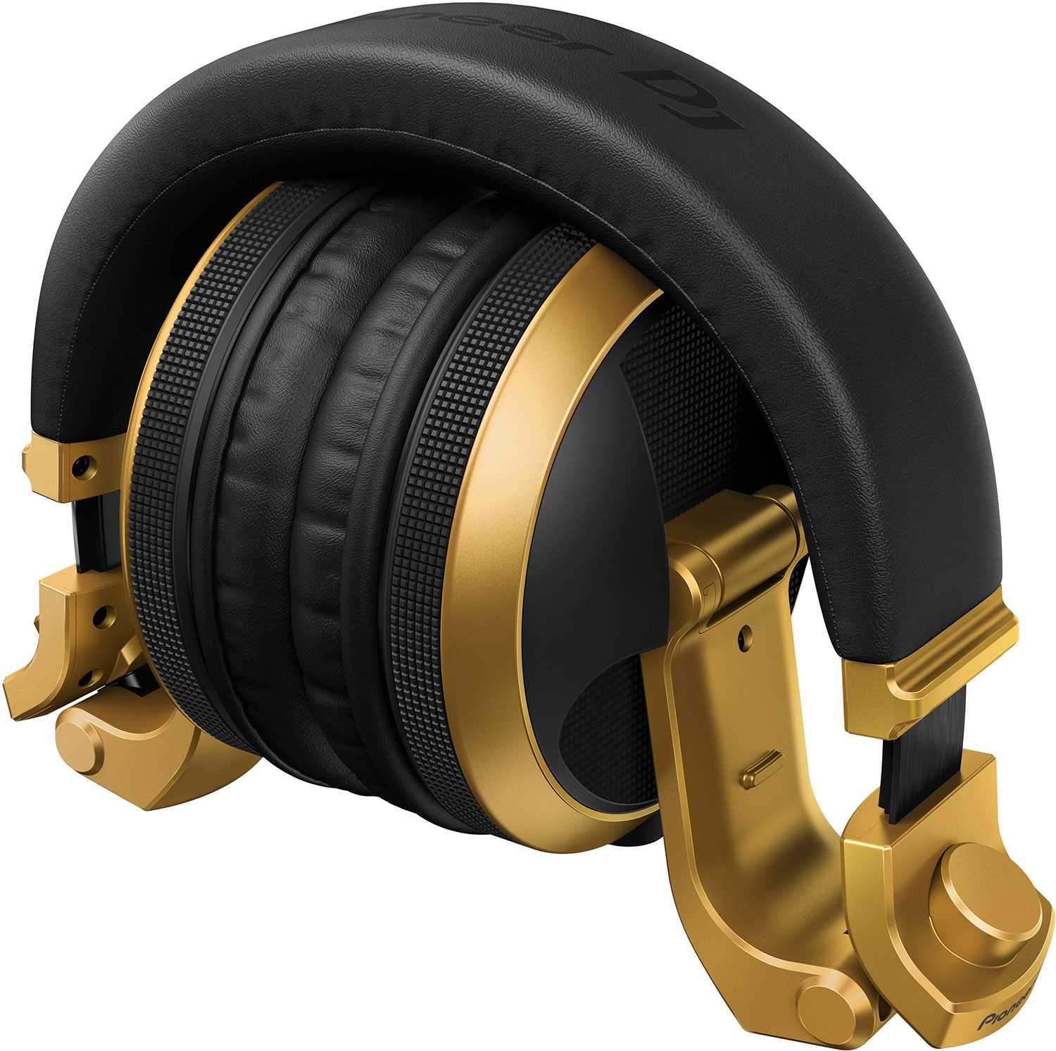 Pioneer DJ HDJ-X5BT-N Gold Premium Bluetooth DJ Headphones