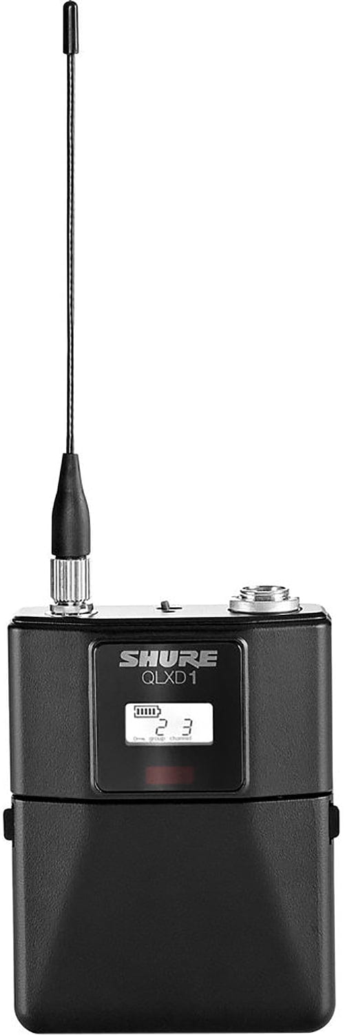 Shure QLXD1 V50 Band Bodypack Transmitter - Superior Audio for Your Venue