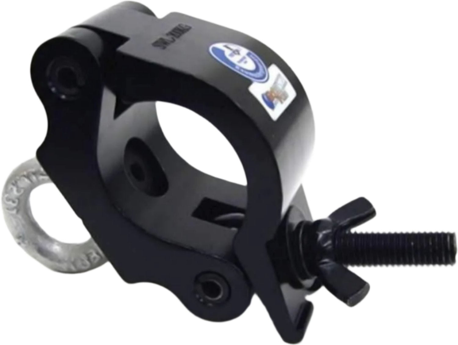 Powerful Global Truss 2-Inch Pro Clamp with Eyebolt - Black