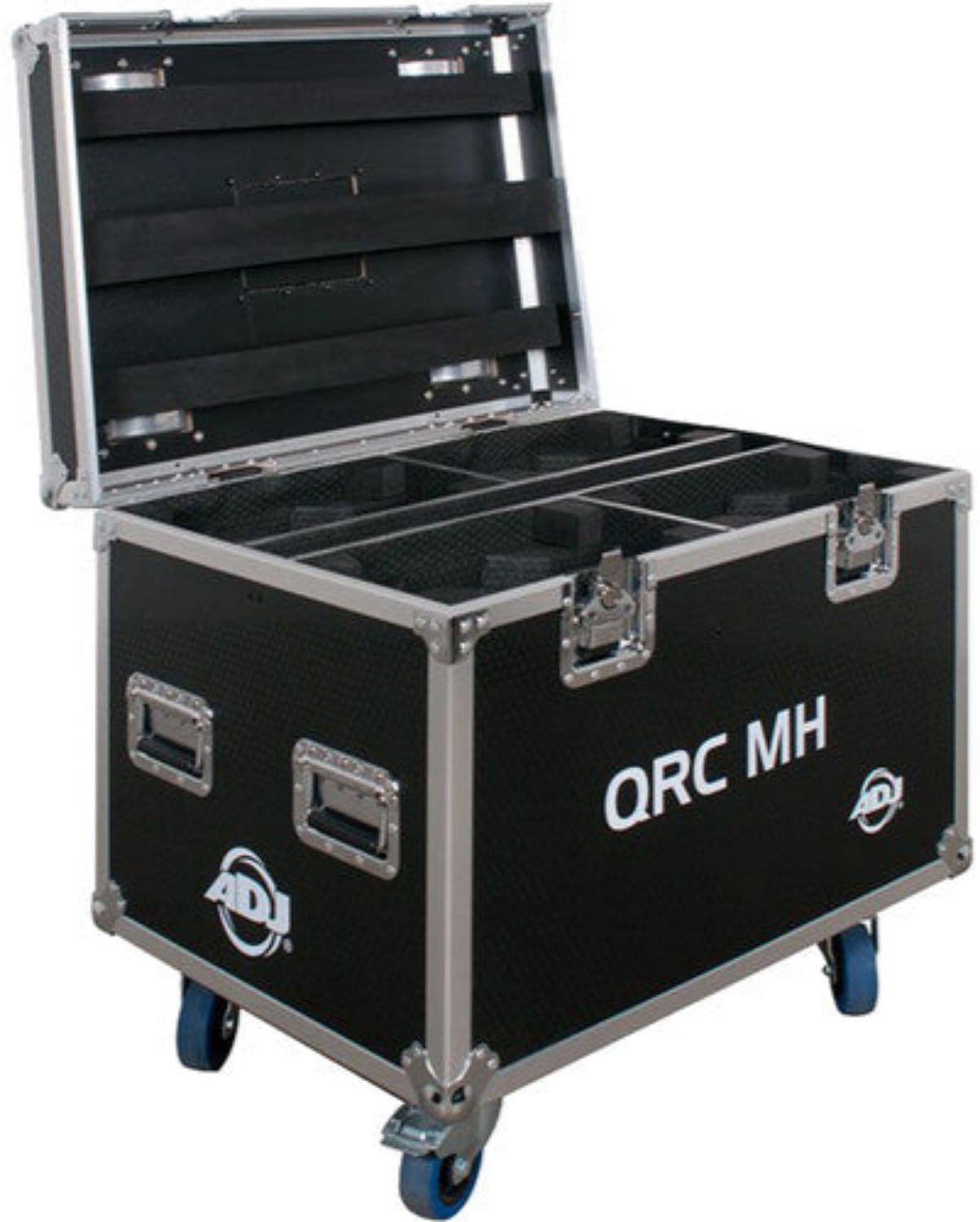 ADJ American DJ QRC-MH Flight Case for 4x FS4Z Moving Head Units - Your Ultimate Lighting Fixture Protector