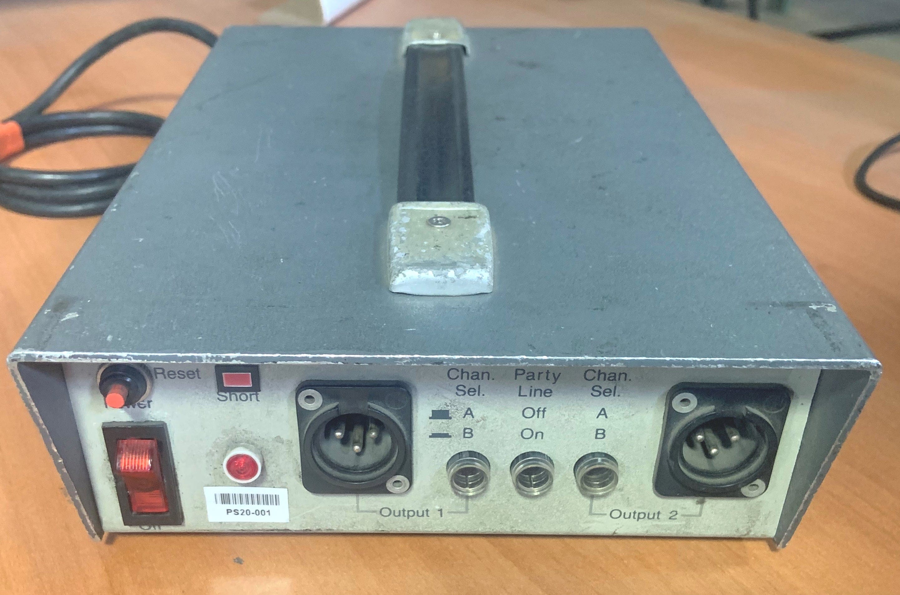 Clear-Com PS-20 2-Channel Intercom System Powerhouse PSU