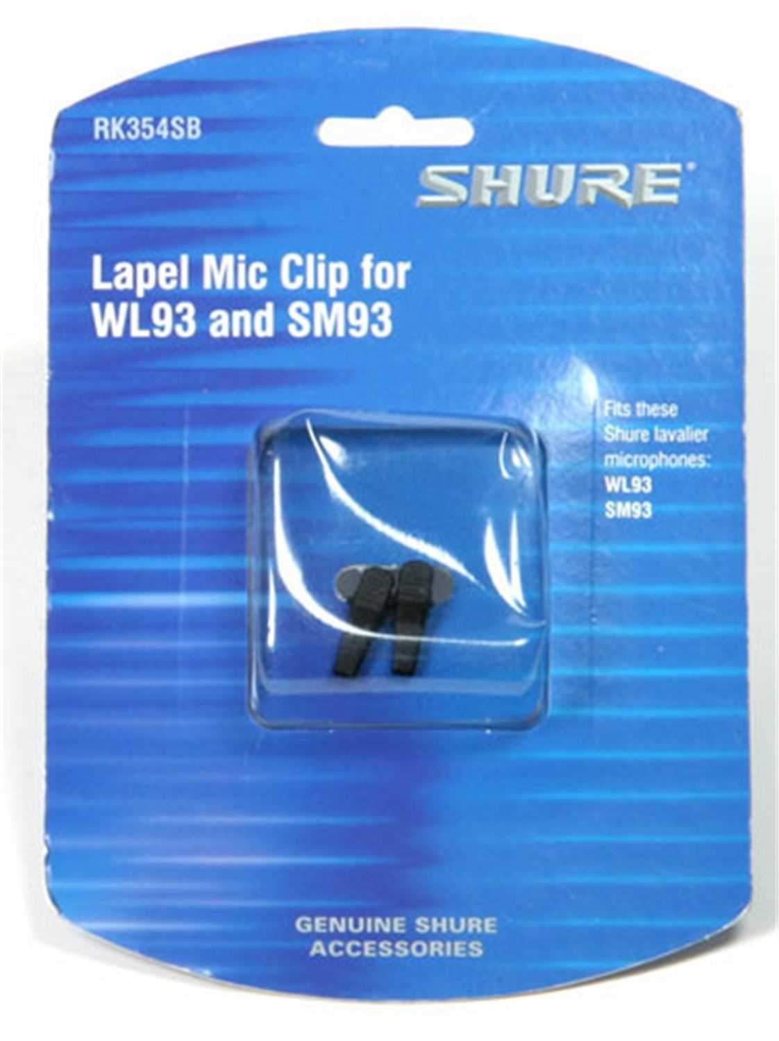 Enhanced Shure Lavalier Clips for WL93 & SM93 Microphones - Your Perfect Audio Companion