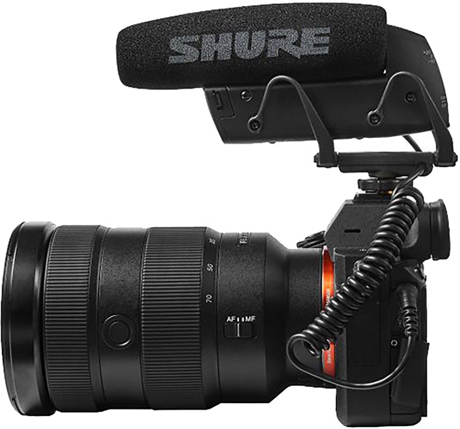 Shure VP83 Camera-Mount Shotgun Microphone for Enhanced Audio