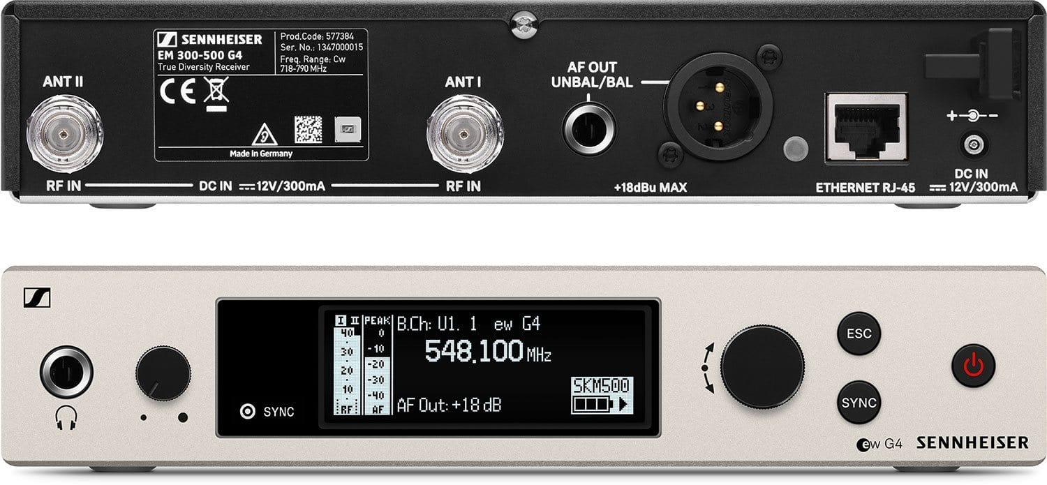 Sennheiser ew 300 G4 Evolution Wireless Handheld/Bodypack Base Set - Your Ultimate Wireless Solution