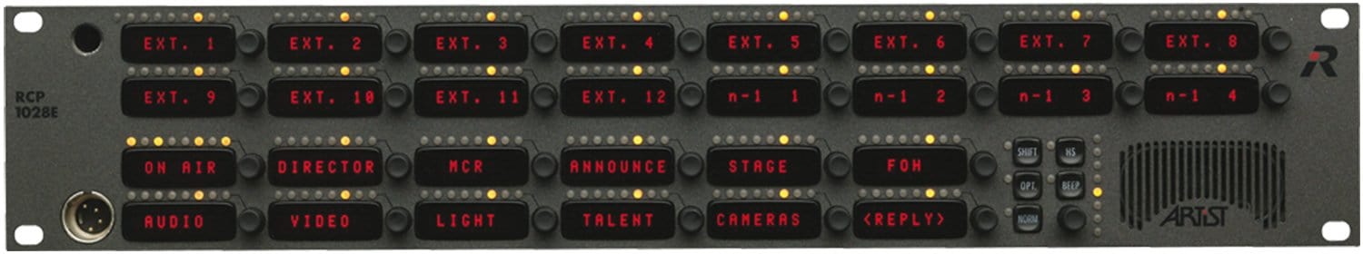 Riedel Clear-Com 28-Key 2RU Controller - Premium Control Excellence