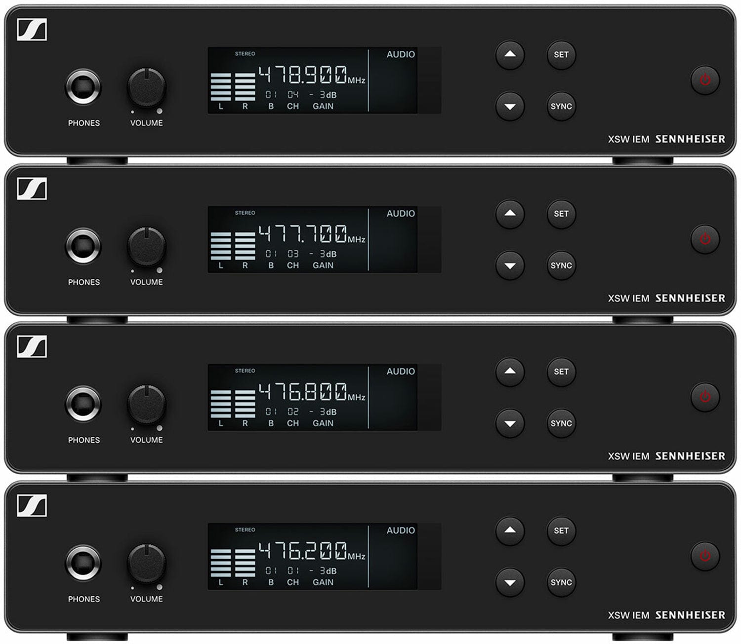 Sennheiser XSW IEM SR Half-Rack Stereo UHF Transmitter - Your Reliable Wireless Companion for Live Performances