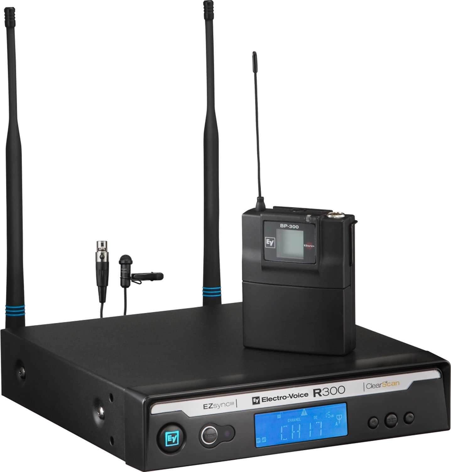 Electro-Voice R300-L-C Uni-Lapel Wireless System: Your Ultimate Sound Solution with Case