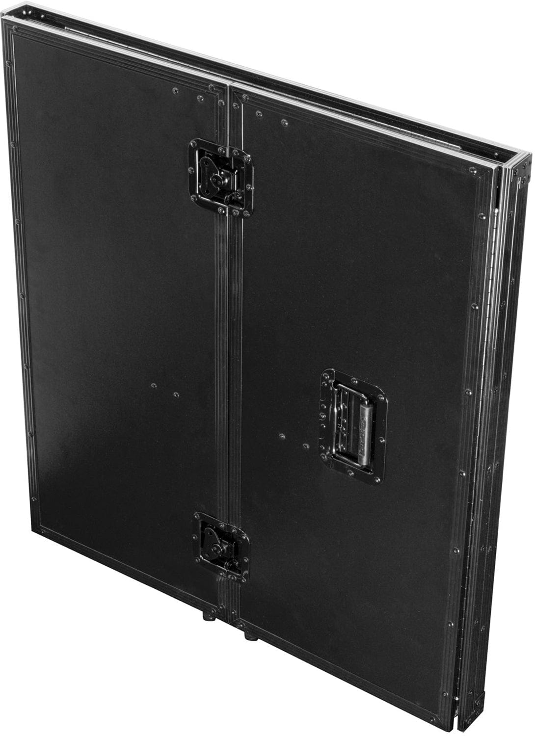 Odyssey Black Two-Tier DJ Fold-out Stand - Ideal for Stunning Performances