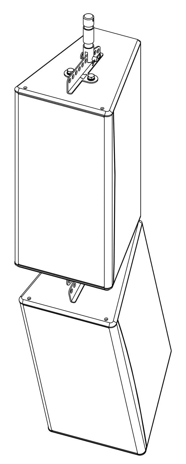 D&B Audiotechnik Z5015.000.00 TV Spigot Flying Adapter 02 - Your Ultimate Loudspeaker Hanging Solution