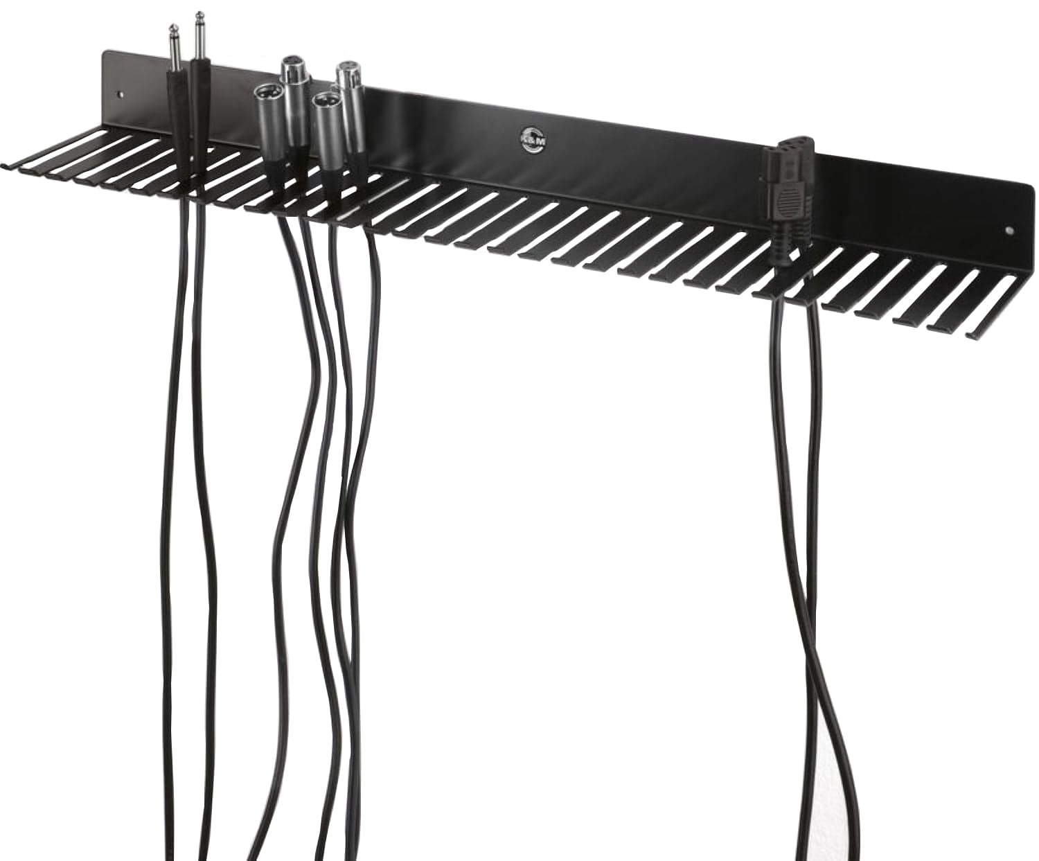 K&M 49020.000.55 Ultra - Functional Black Cable Hanger