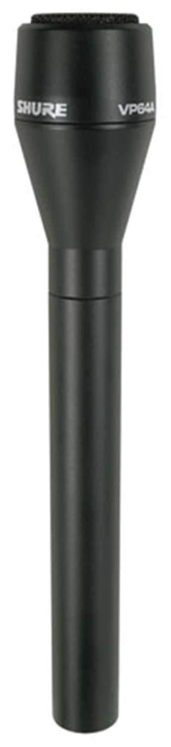 Shure VP64A Omnidirectional Handheld Microphone - Your Audio Solution for Every Shot