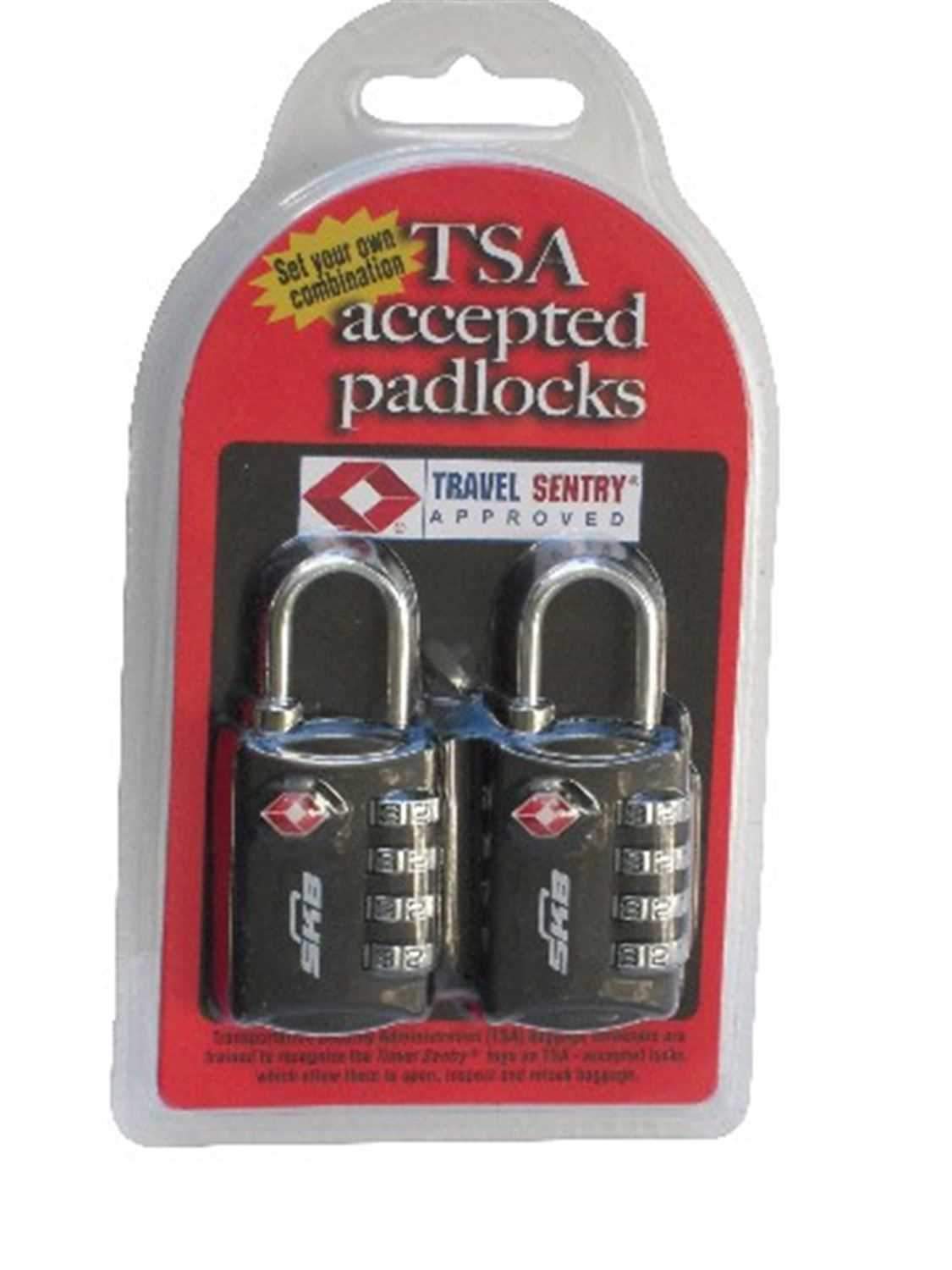 SKB TSA Pad Locks Twin Pack - Your Travel Security Companion