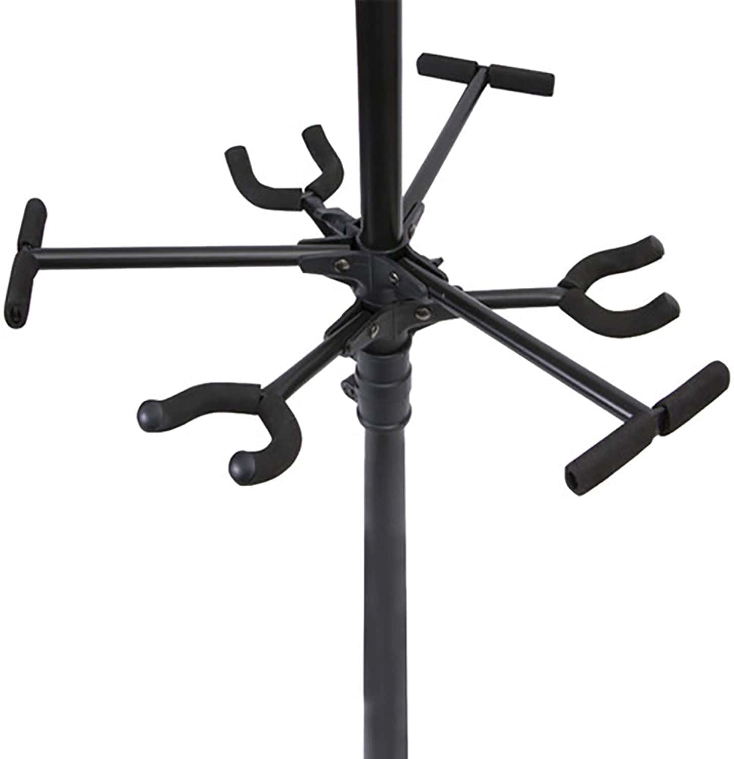 On-Stage GS7652B Six-Guitar Stand - Space-Saving Solution for Guitar Enthusiasts