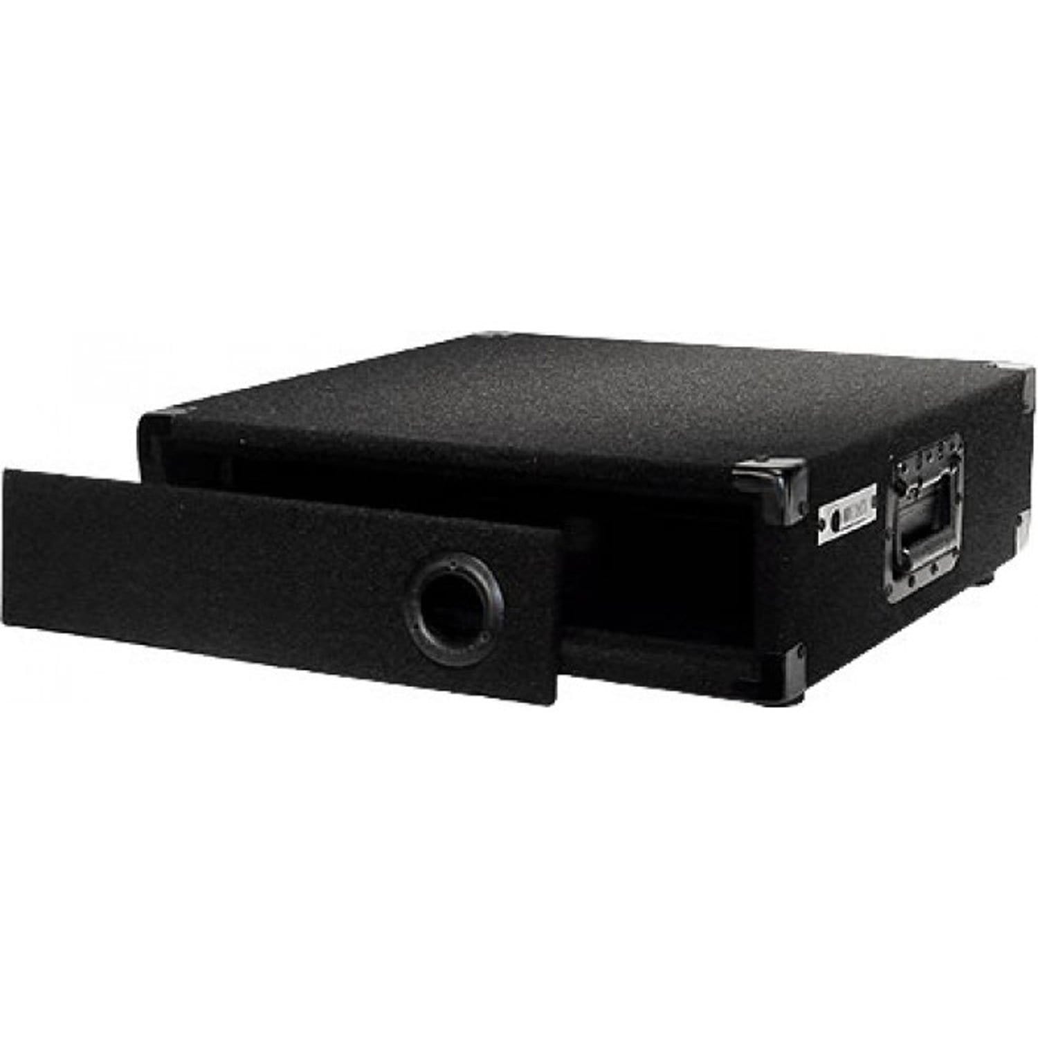 Odyssey 2-Space Black Carpeted Amp Rack - The Ultimate Solution for Amp Storage