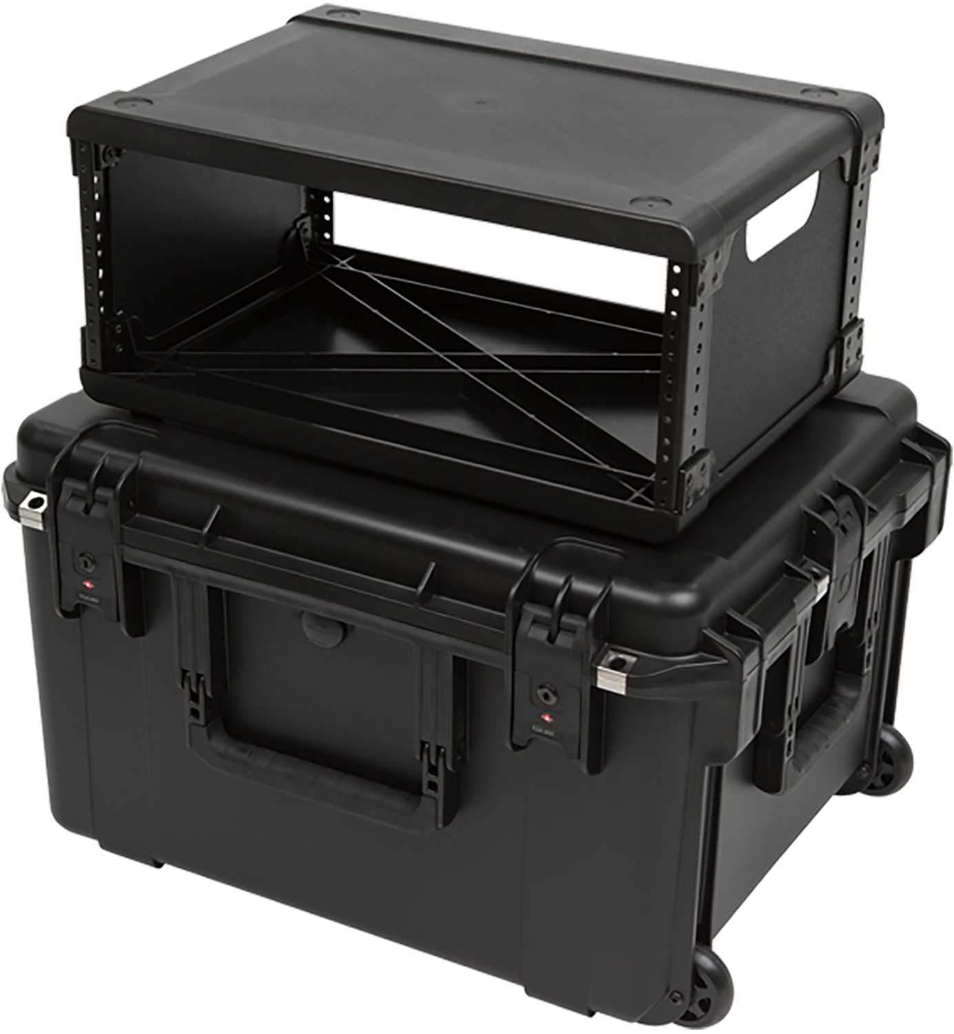 SKB Ultra-Lightweight 4U Injection Molded Fly Rack for Delicate Equipment