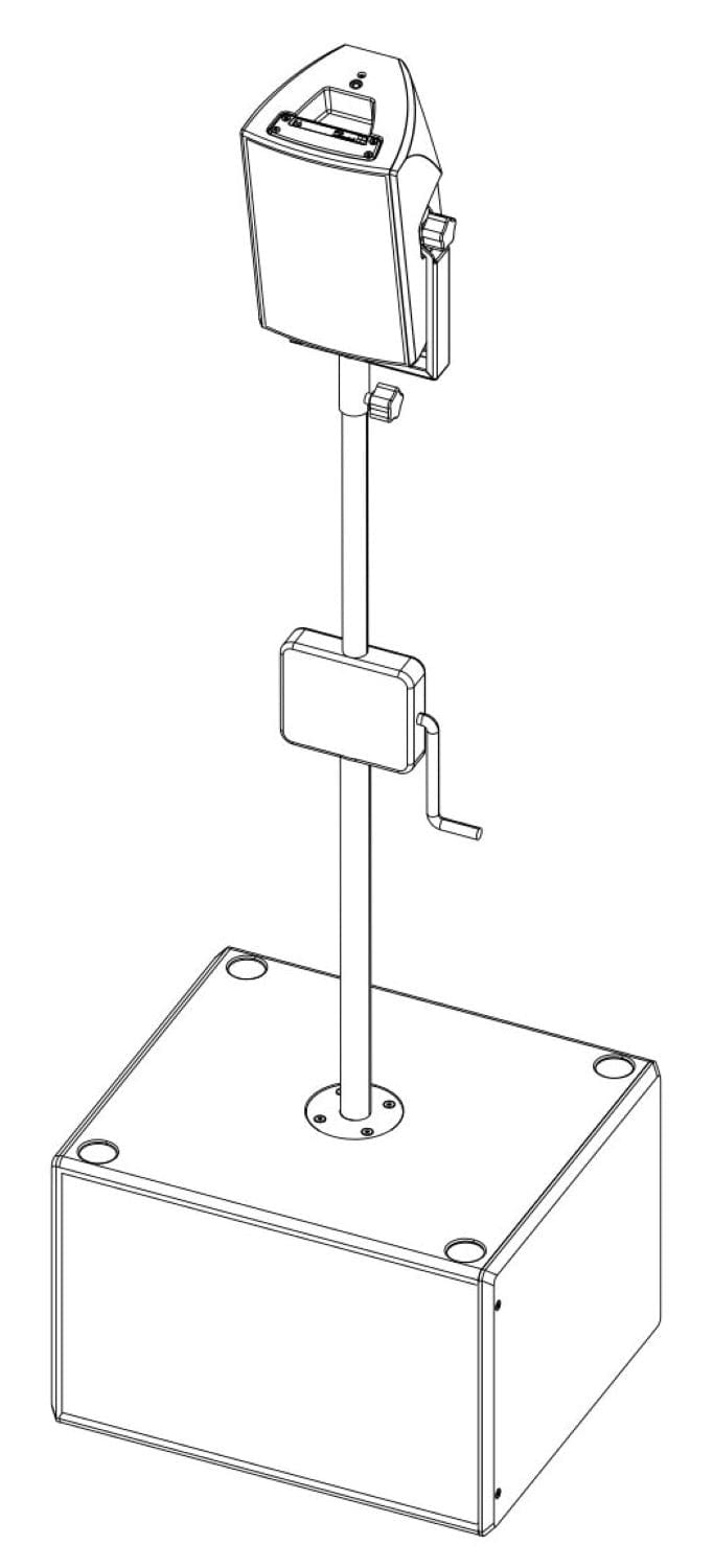 D&B Audiotechnik Z5034.000.00 M10 Thread Stand Adapter - Enhance Your Setup!
