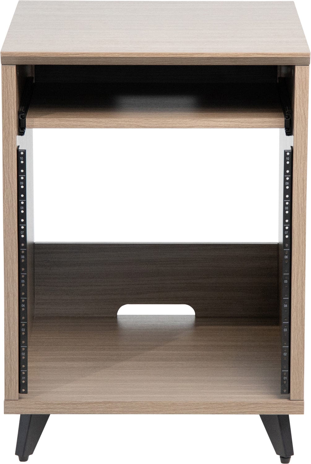 Gator Elite 10U Rack Table - Driftwood Grey