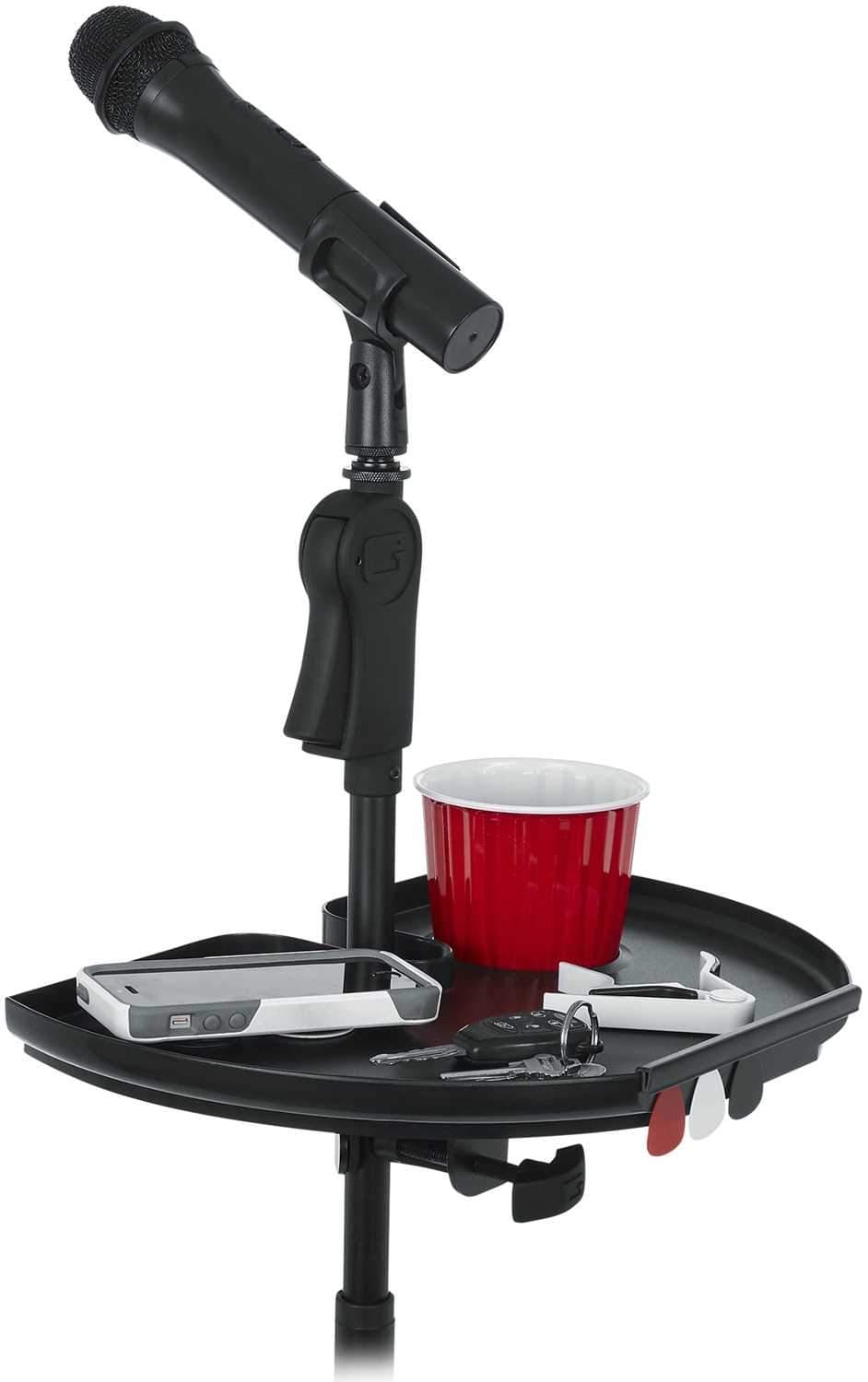 Gator Frameworks XL Mic Stand Accessory Tray - The Ultimate Accessory Holder