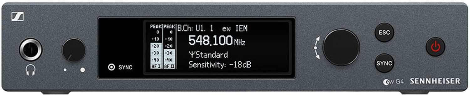 Sennheiser ew IEM G4 Evolution Wireless Stereo In-Ear Monitor Set - The Ultimate Stage Companion