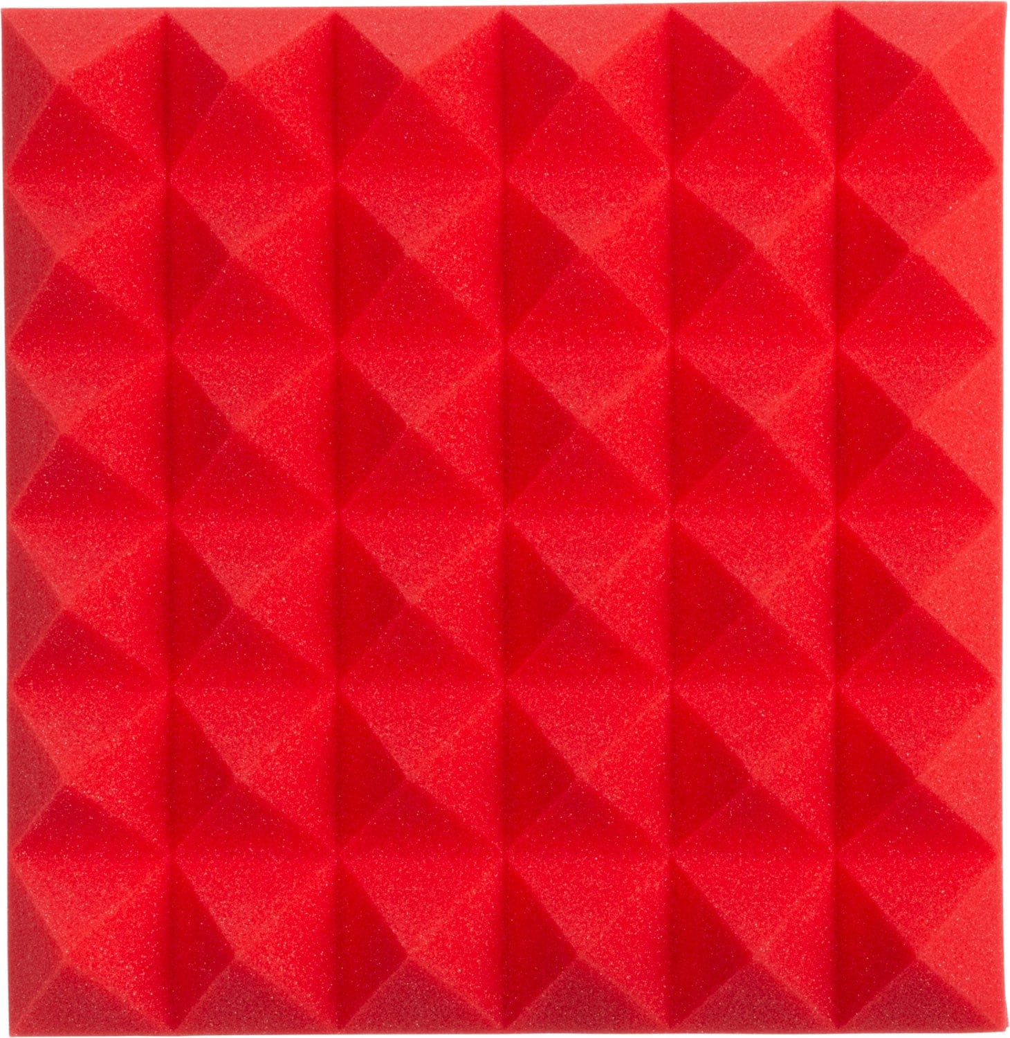 Gator 12x12x2-inch Pyramid Foam Red Pair - Elevate Your Acoustic Experience