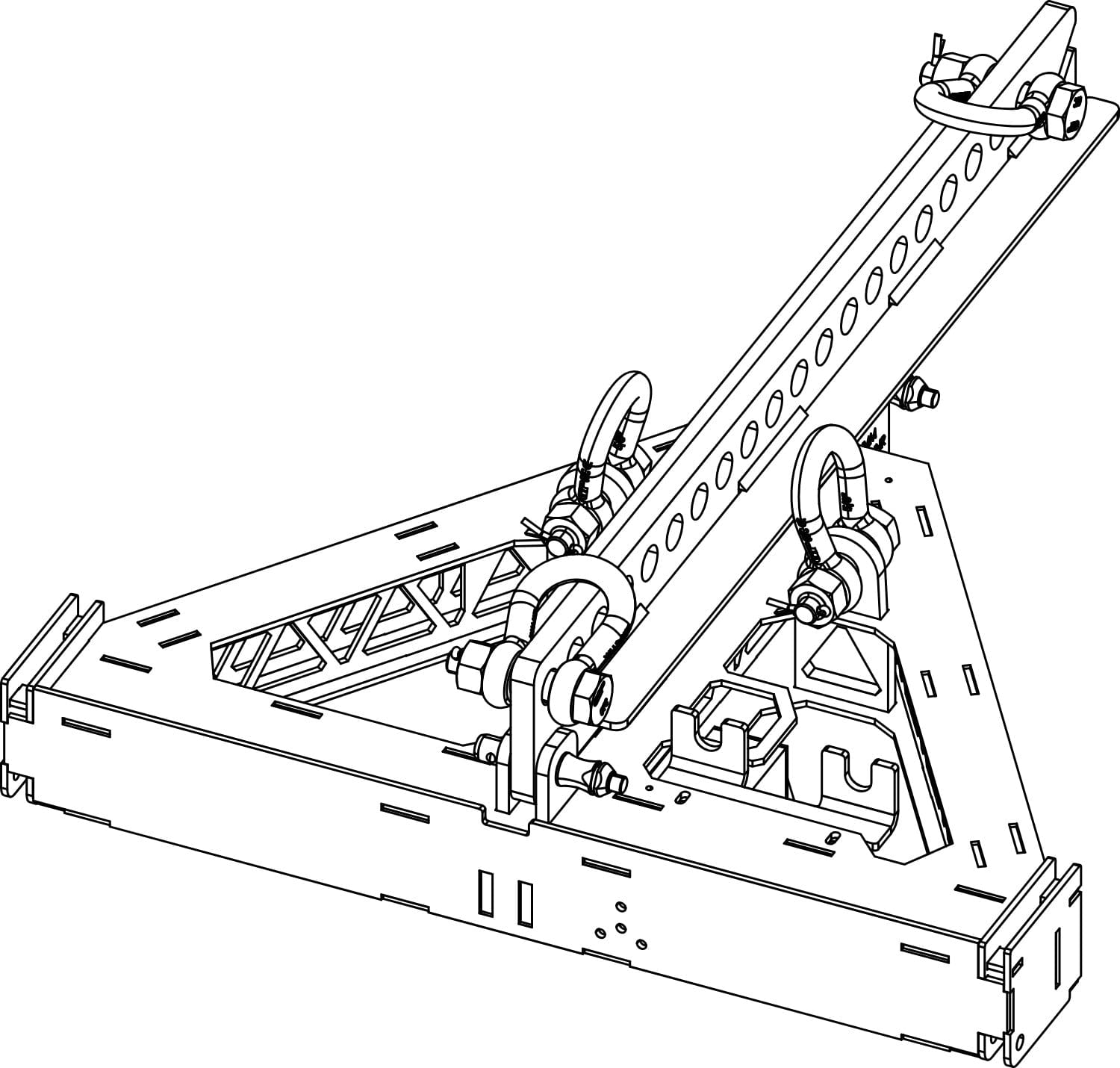 D&B Audiotechnik Z5770.000 XSL Flying Frame Set - Your Ultimate Solution for Effortless Audio Setup