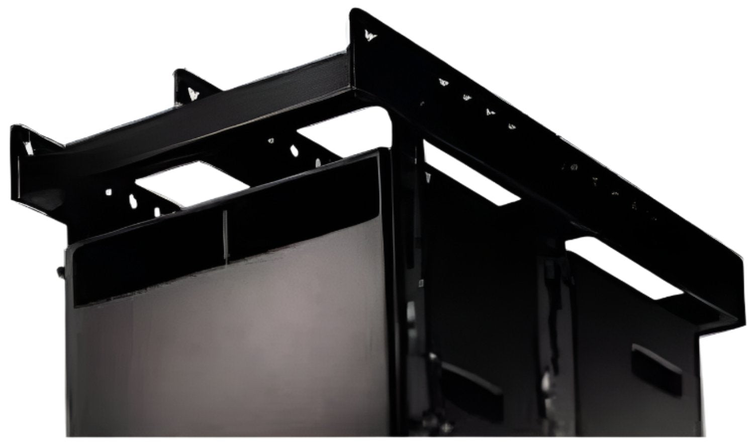 Q-SYS AF2102-LA-BK: The Ultimate Aluminum Array Frame for Wideline 10 - Wl2102 Speakers